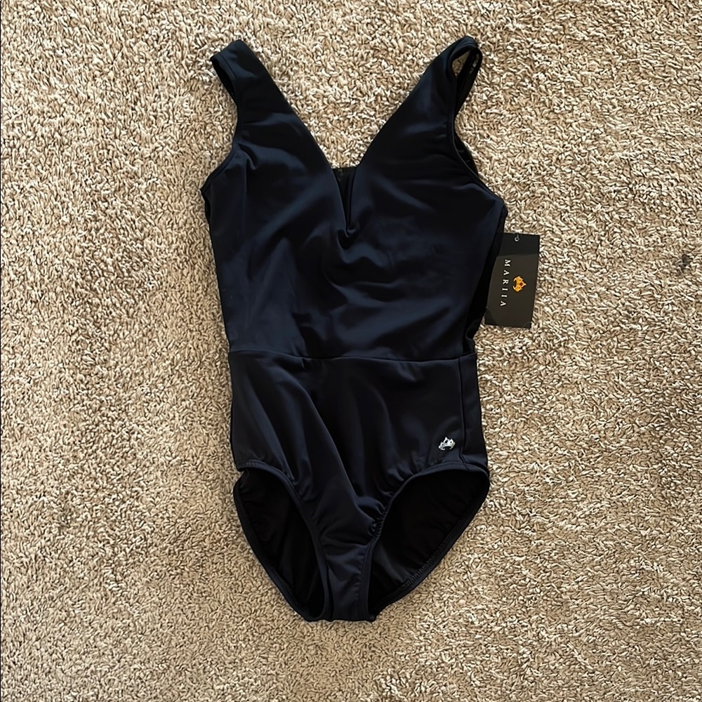 NWT black ballet leotard